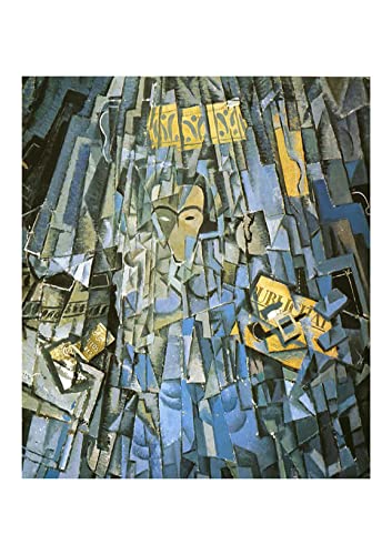 Poster encadré Salvador Dali Autoportrait, grand format mat d'archivage d'exception