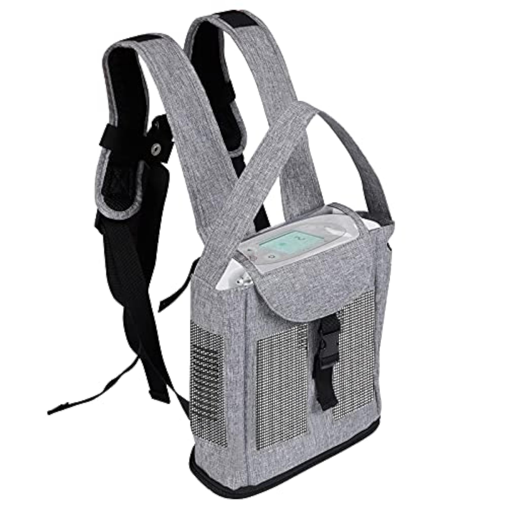Lightweight Portable Oxygen Concentrator Backpack, Gray