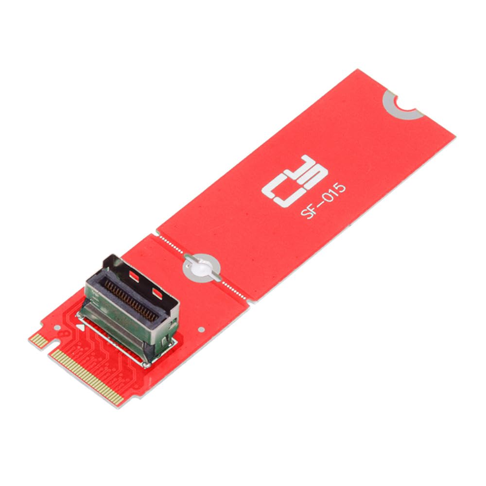 xiwai PCI-E 5.0 4.0 M.2 M-Key to MCIO Female Mini Cool Edge IO Host Adapter Conversion Expansion Board for PCIe Nvme SSD 2280 2230 Converter Card-image-26