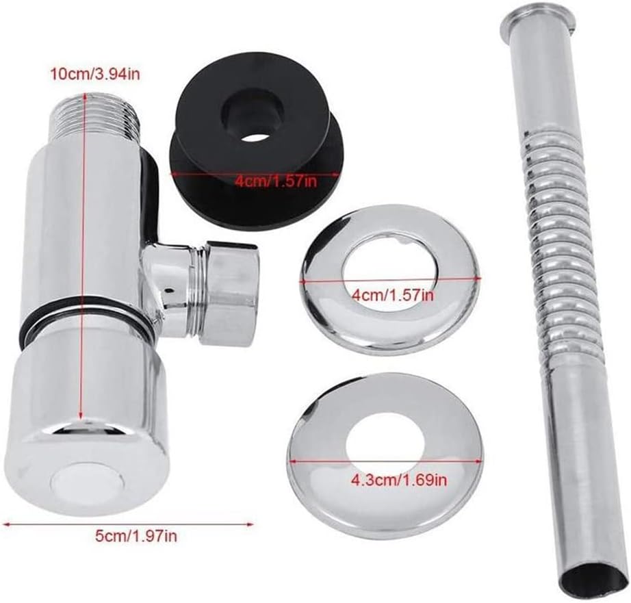 Concealed Urinal 0.8mpa Bathroom Toilet Automatic Flush Manual Button Type Shutoff Accessories