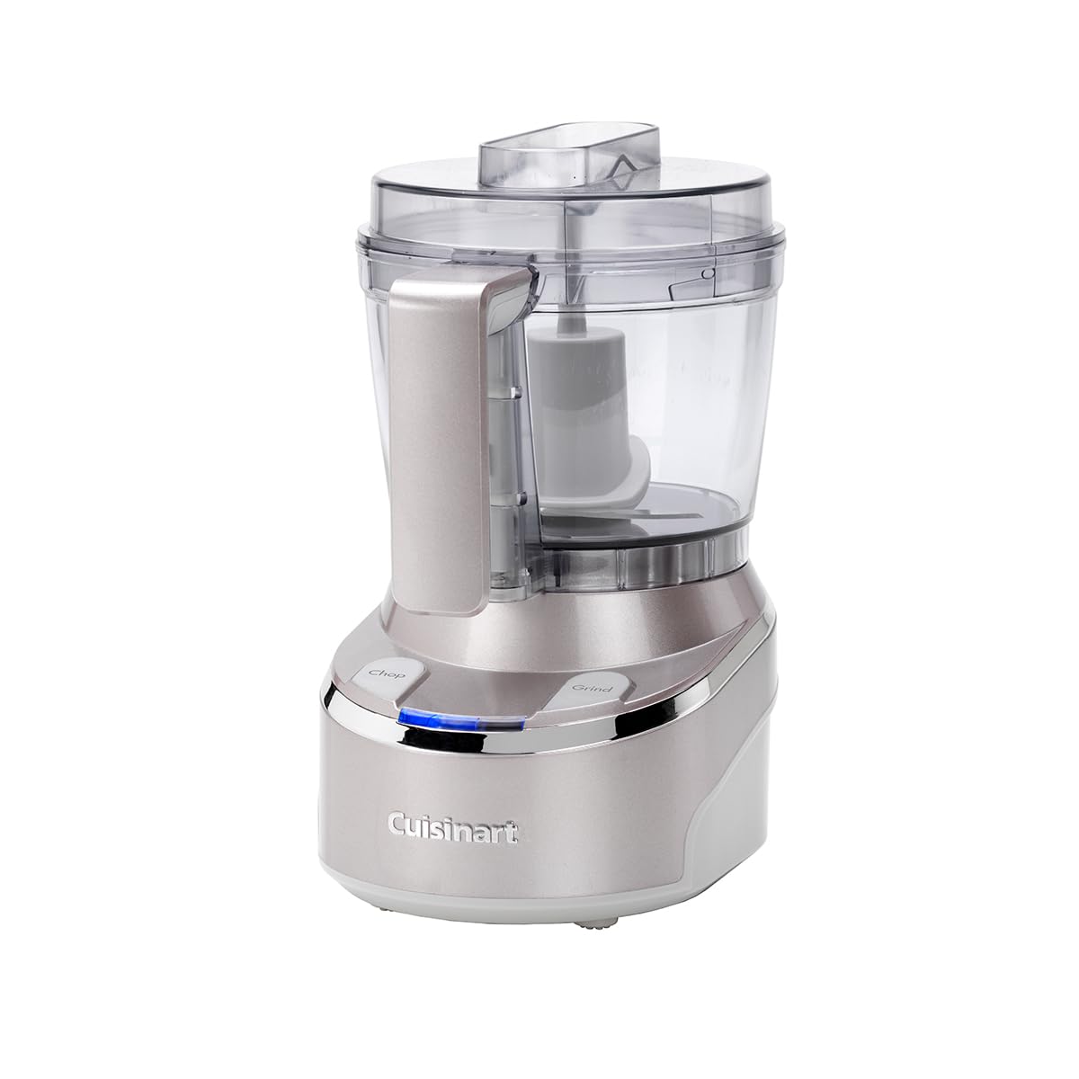 Cuisinart Cordless Mini Prep Pro Mini Chopper e Food Processor compatto | Tritatutto, frullatore per spezie | Senza fili | Ricarica USB 2 ore di carica completa | Taglia 80 cipolle | Capacità 900 ml Mini robot da cucina senza fili Argento