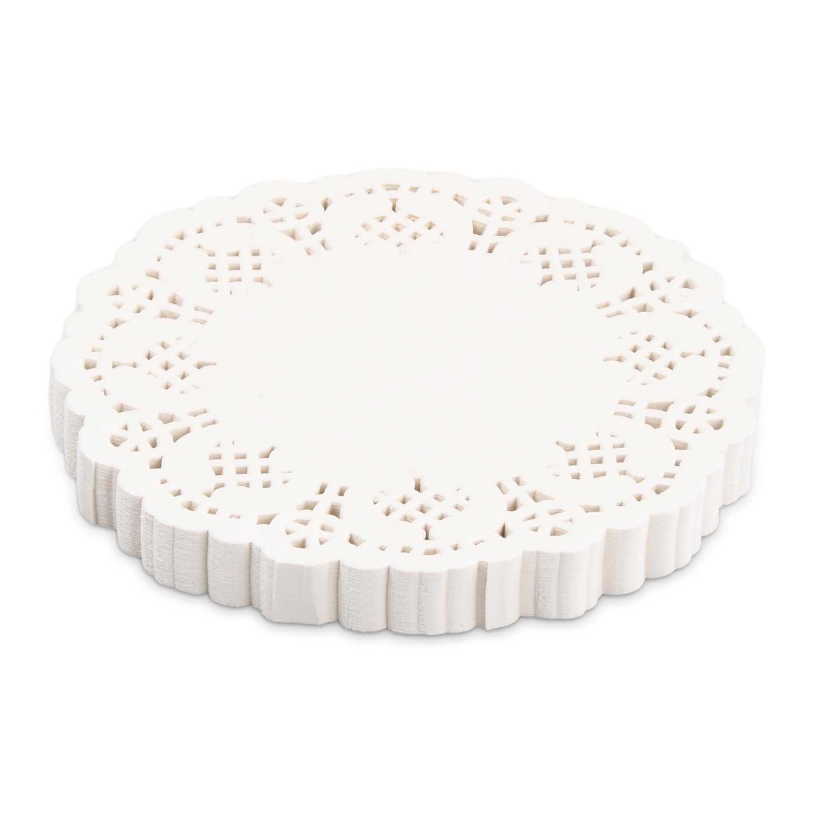 150 Sottotorte In Carta Pizzo Bianco - Diametro 16.5 Cm, Decorativi, Assorbenti, Per Torte E Tavola - Foto 9