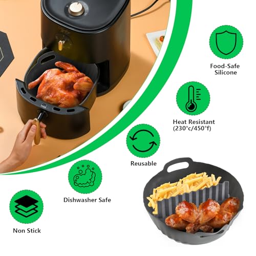 Cestino per Friggitrice ad Aria in Silicone