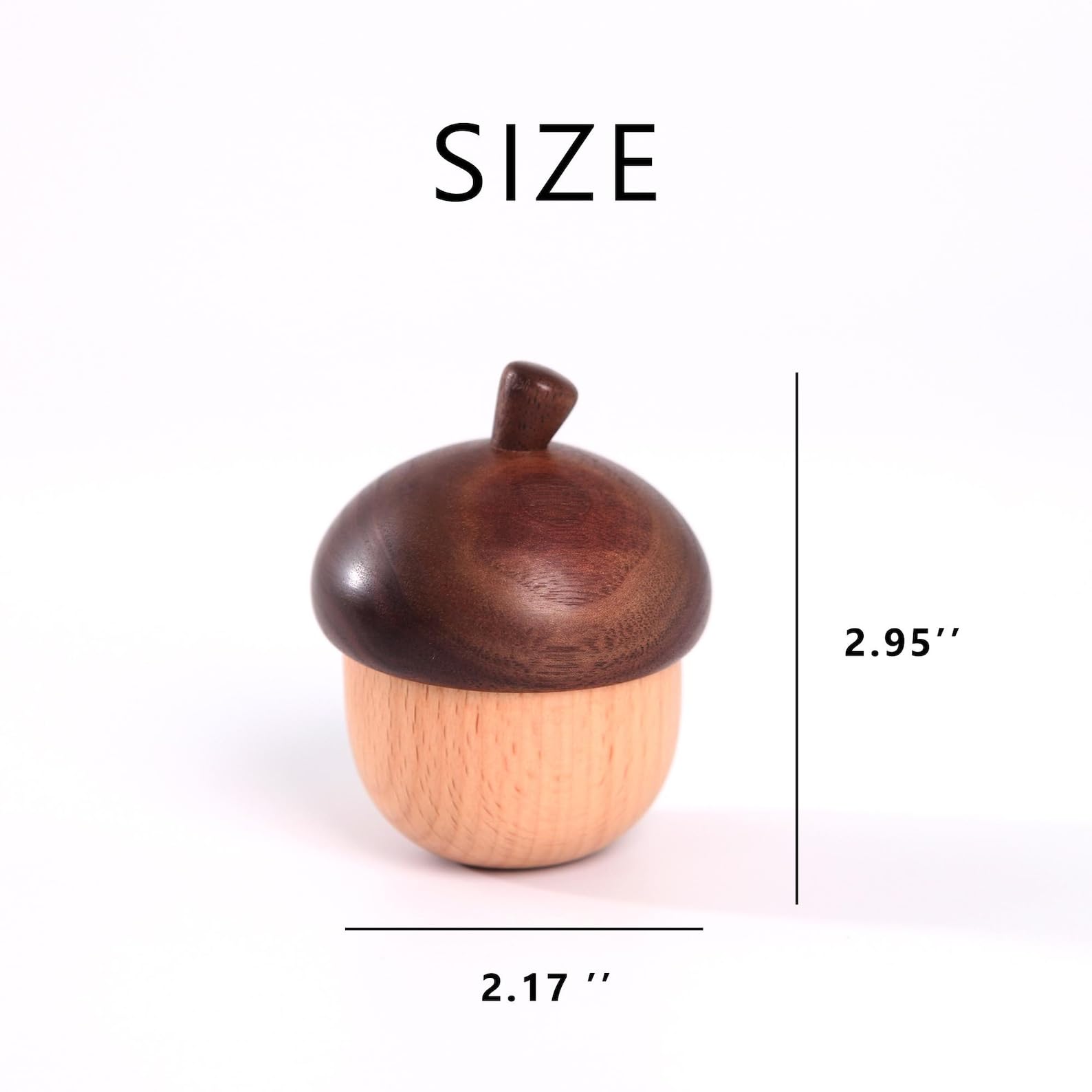 1 boîte à bijoux en bois pour elle, cadeau de mariage, bague de demande en mariage, anniversaire de mariage pour lui et elle