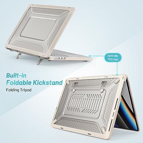 Funda MacBook Pro 16 para nómadas digitales con atril integrado 2