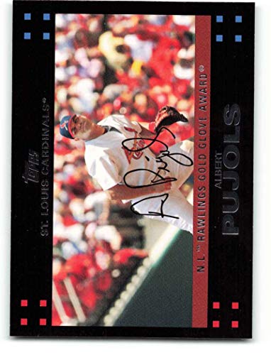 2007 Topps #308 Albert Pujols GG NM-MT St. Louis Cardinals B