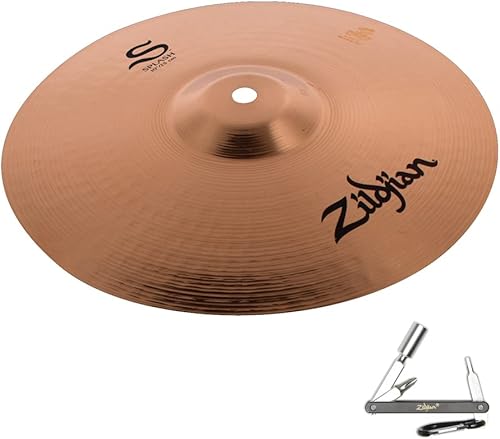 Avedis Zildjian S10S - Plato familiar con sonido brillante, acabado brillante con ZKEY
