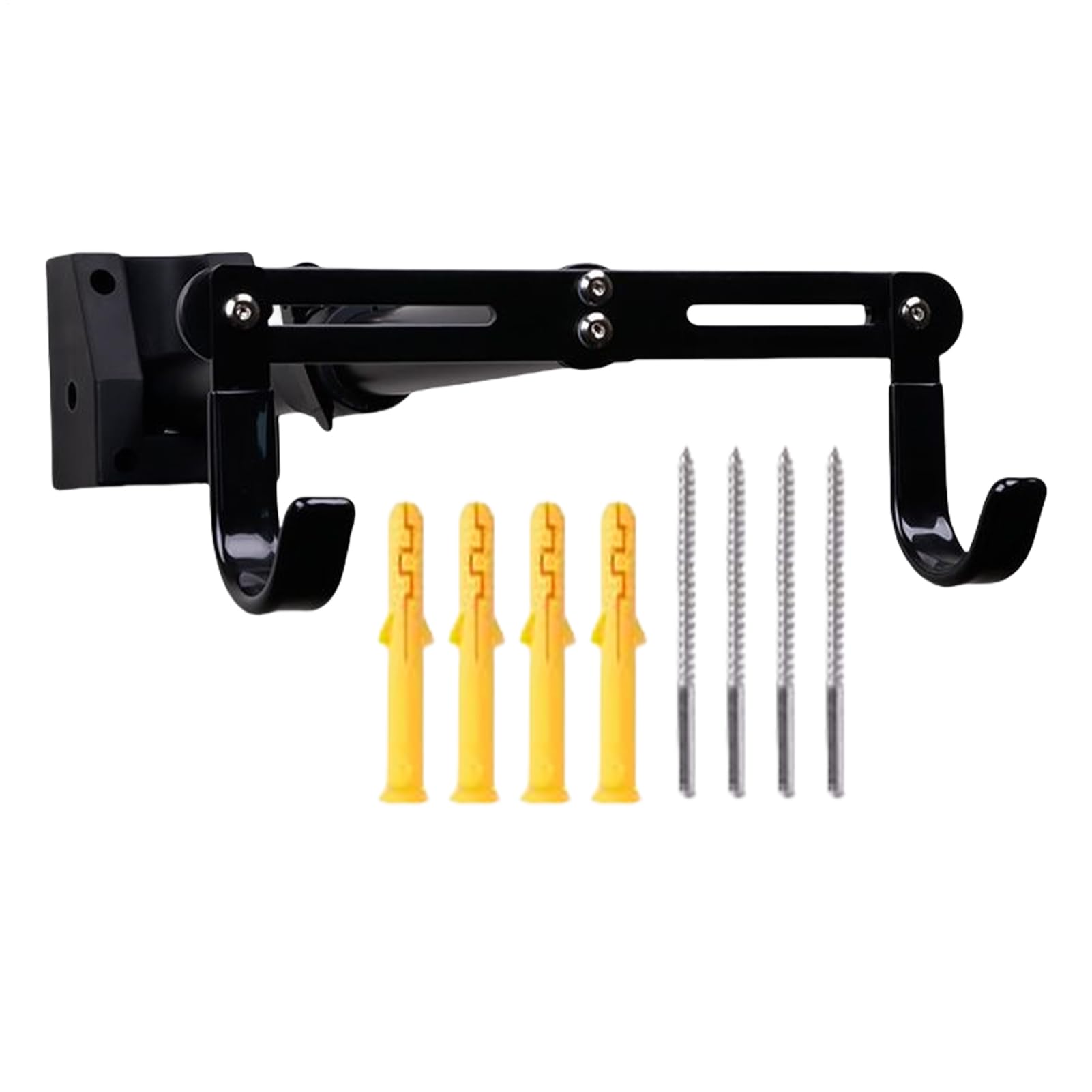 Portabici Da Parete Regolabile A 360° Robusto | Gancio Portabici A Parete Per Ciclismo Stand Per Garage Negozio Giardino Casa Cortile Capanno Appartamento Mountain Bike E