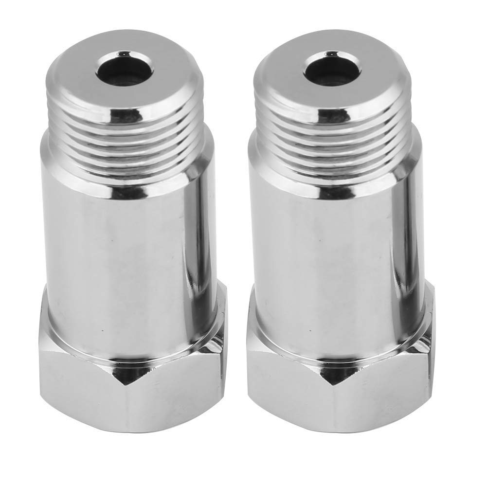 O2 czujnik tlenu przedłużacz dystansowy, 2 sztuki, czujnik tlenu, dystans, czujnik tlenu, adapter sondy lambda 45 mm M18 x 1,5