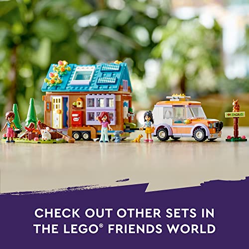 Lego 6425659 Friends Mobile Tiny House 41735, Forest Camping Dollhouse Pretend Play Set thumb #4
