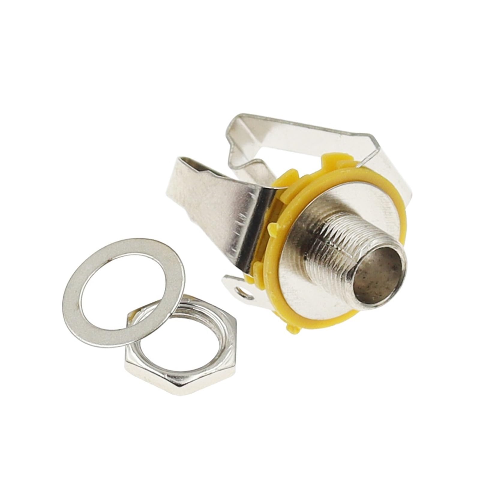 Connettore femmina jack stereo a 3 poli da 6,35 mm/6,5 mm, connettore femmina 6,35 tipo di saldatura, 10 pezzi