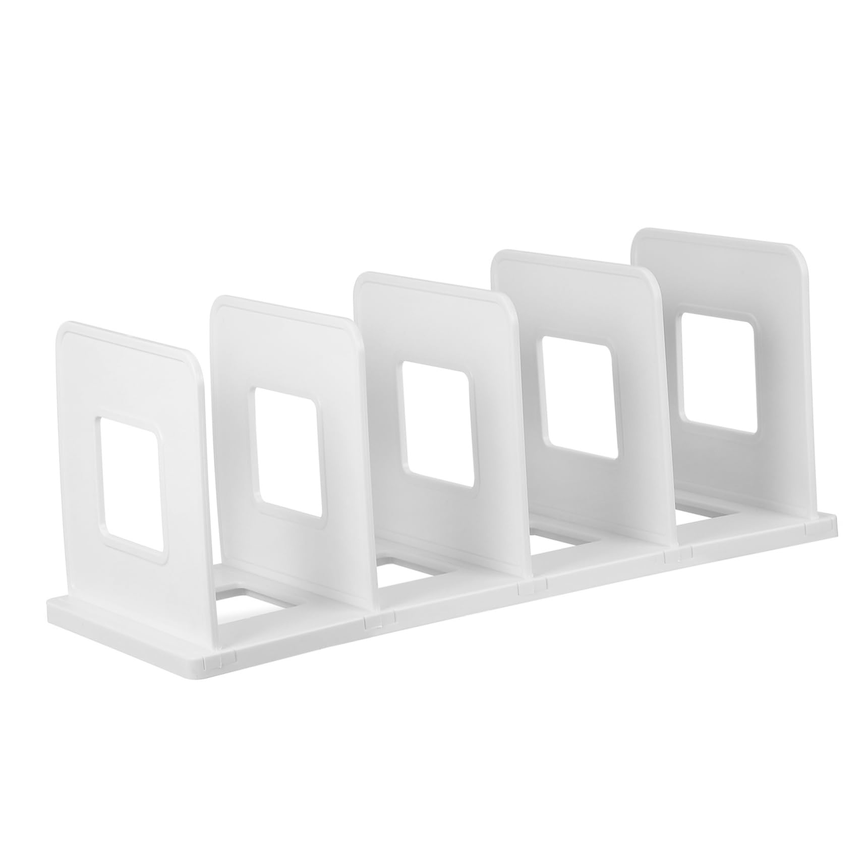 Organizador de Escritorio Vertical para Archivos Soporte Segmentado con Capacidad para Carpetas Revistas y Resistente y Estable Diseño Práctico para Oficina