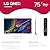 LG 75-Inch Class QNED80T Series LED Smart TV 4K Processor Flat Screen with Magic Remote AI-Powered with Alexa Built-in (75QNED80TUC, 2024)