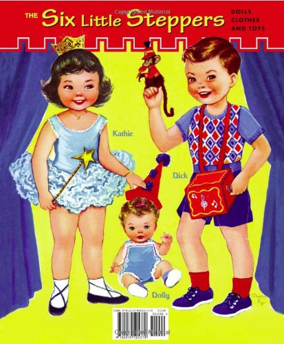 Six Little Steppers Paper Dolls #TOP1