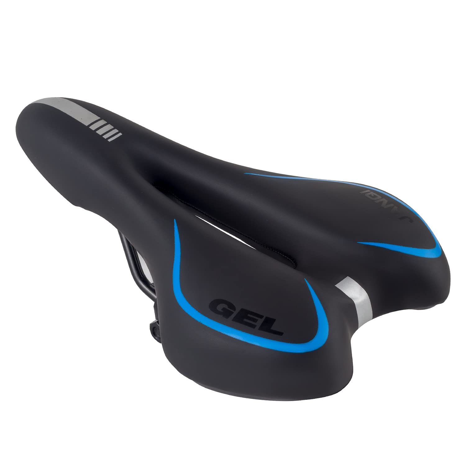 Selle Confort Vélo Boloromo Gel Doux Noir – Large Et Rembourrée Pour Giant
