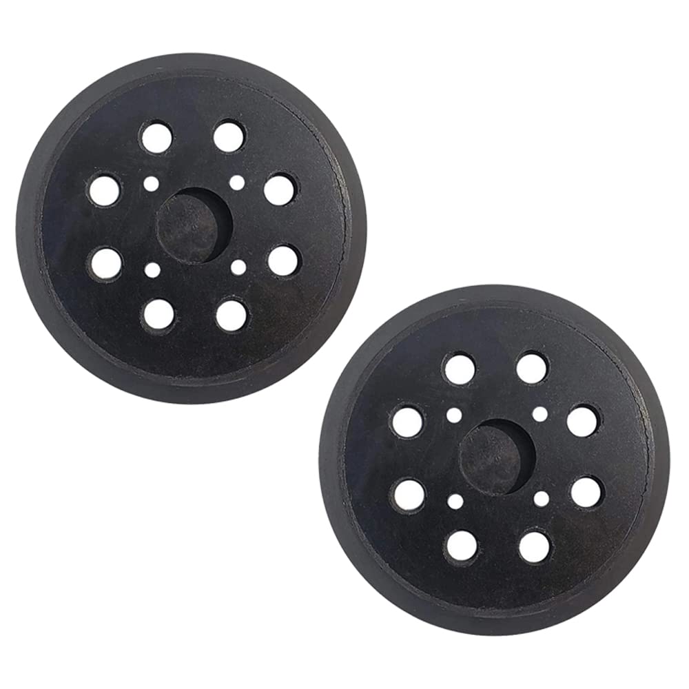 3 Piatti Abrasivi Per Levigatrice Orbitale 125 Mm (5") Con 8 Fori - Compatibili Con DWE6423, DWE6421, DCW210B - 5