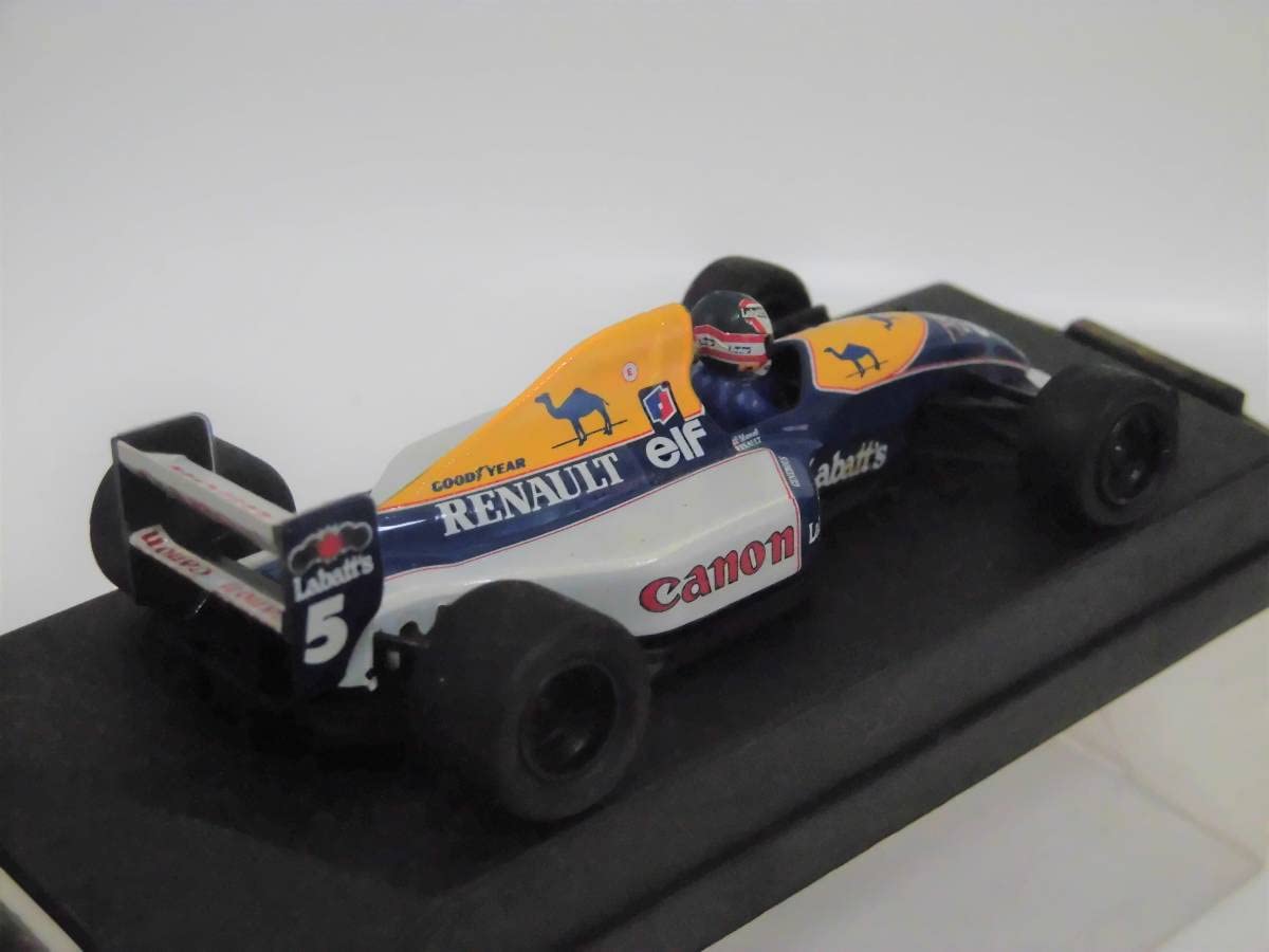 Amazon.co.jp: 1/43 ウイリアムズ FW14#レッド 5 ナイジェル マンセル