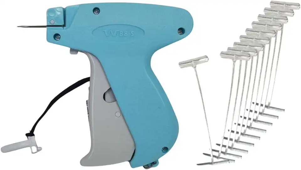 Aplicador De Etiquetas Fixador Tag Pin + 5000 Tag Pin 40mm Maquina Para Confecção Roupas Preços Etiquetagem