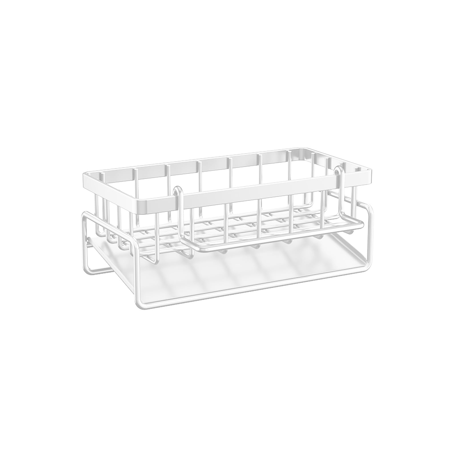 APGLSXY Rustproof Carbon Steel Rack for Sink Space Saving Kitchen Organizers with Quick Drying Designs Kitchen Sink Drying Rack Storage