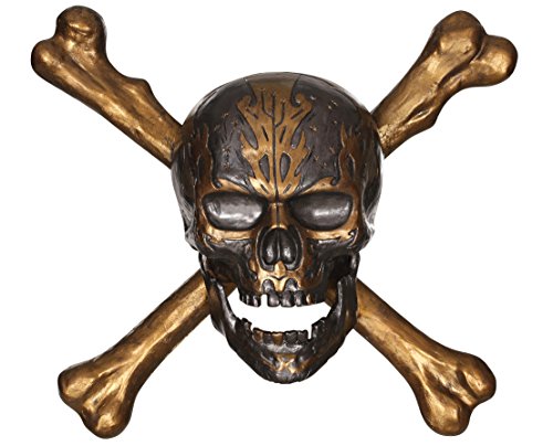Disney Pirates of The Caribbean 3D Skull & Crossbones Wall Decoration