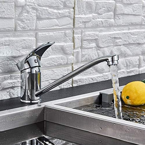 Robinet de cuisine en laiton avec mitigeur eau chaude et froide