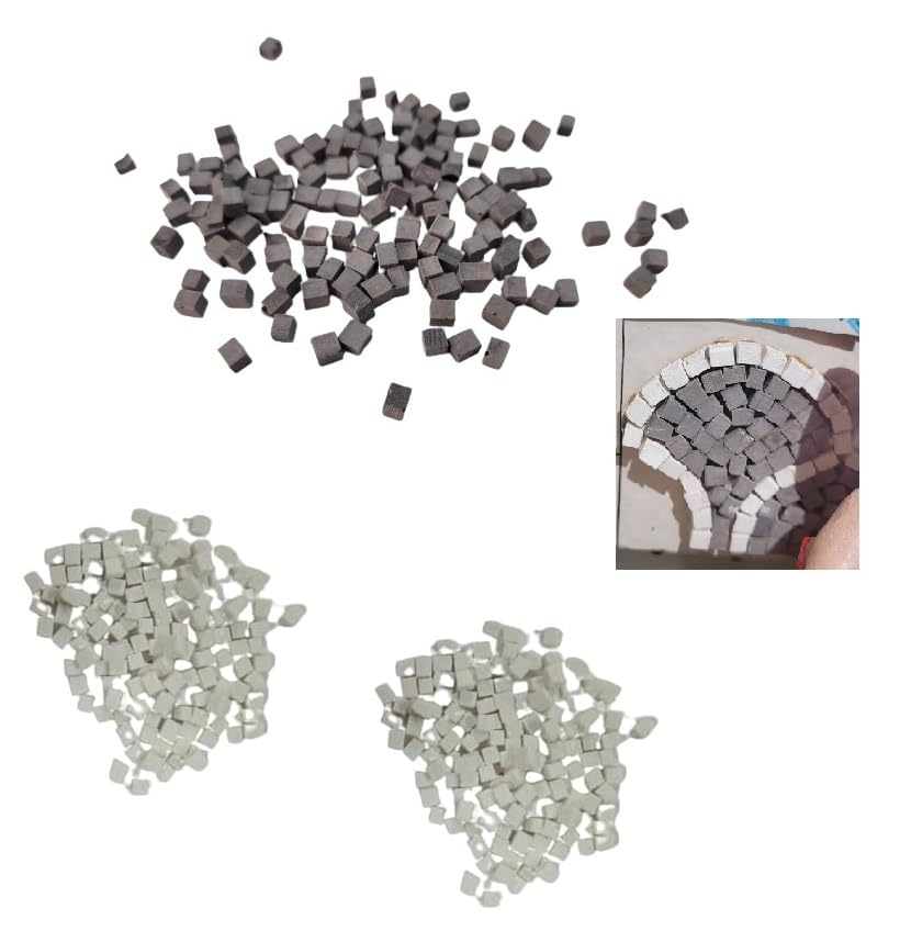 nota bene: nel titolo ci sono le misure dei prodotti, prima di comprare assicuratevi che vadano bene, 130 SANPIETRINI PIETRA LAVICA 4X4 MM CIRCA PAVIMENTO PER PASTORI PRESEPE miniature per costruire muri pareti pavimenti etc etc.