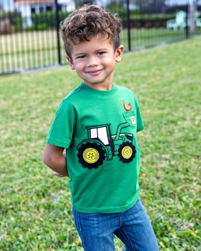 Image of John Deere Truck T-Shirt Toddler to Little Kid Sizes (2T - 7-8)