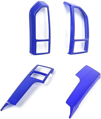 Miniatura 2 de Keptrim para F150 Azul Panel de Trim del Aire Acondicionado de la Consola Central para Ford F150 2015 2016 2017 2018 2019 2020, 5 piezas