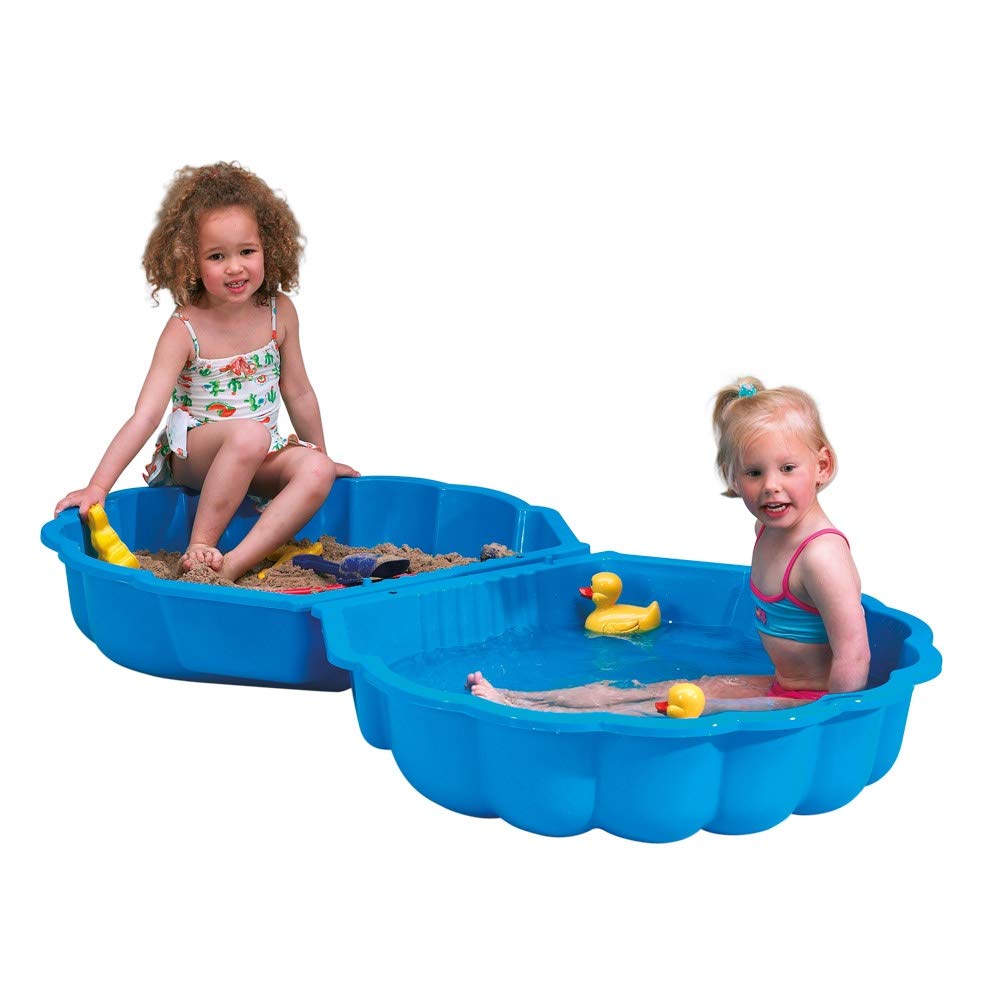 Mesa De Juego De Arena Y Agua Paradiso Toys – 2 Secciones, Incluye Accesorios, Medida 47x47x66 Cm, A Partir De 3 Años