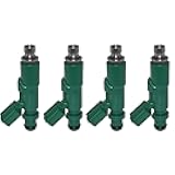 4PCS Fuel Injectors 23250-21020 2325021020 2320921020 23209-21020 Compatibile with 01-09 Toyo-ta Prius Echo XA XB 1.5L-L4