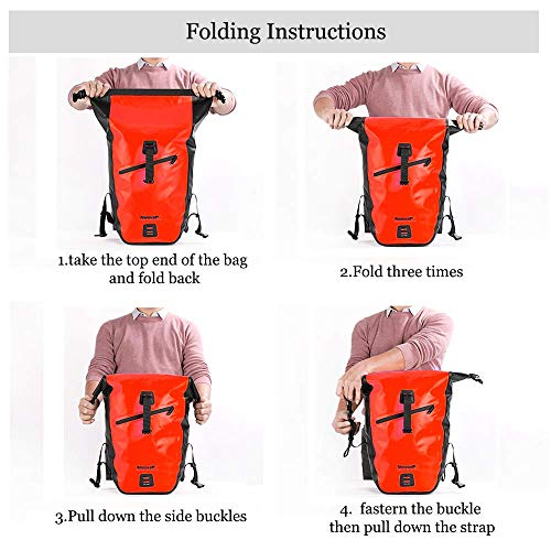 LKN 25L-27L Borsa per Valigia Posteriore per