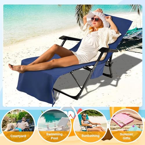 Serviette de plage pour bain de soleil en microfibre douce et séchage rapide