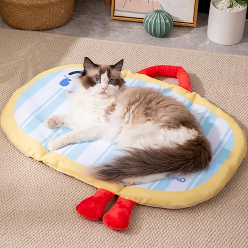 Coussin de glace pliable en soie glacée pour chien et chat - 3
