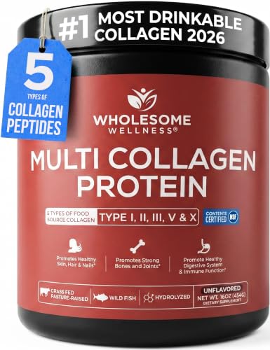 Wholesome Wellness Premium Multi Collagen Peptides...