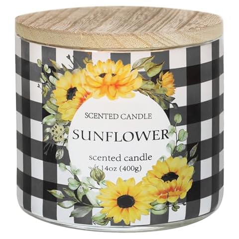 Maracco Sunflower Candle Cover