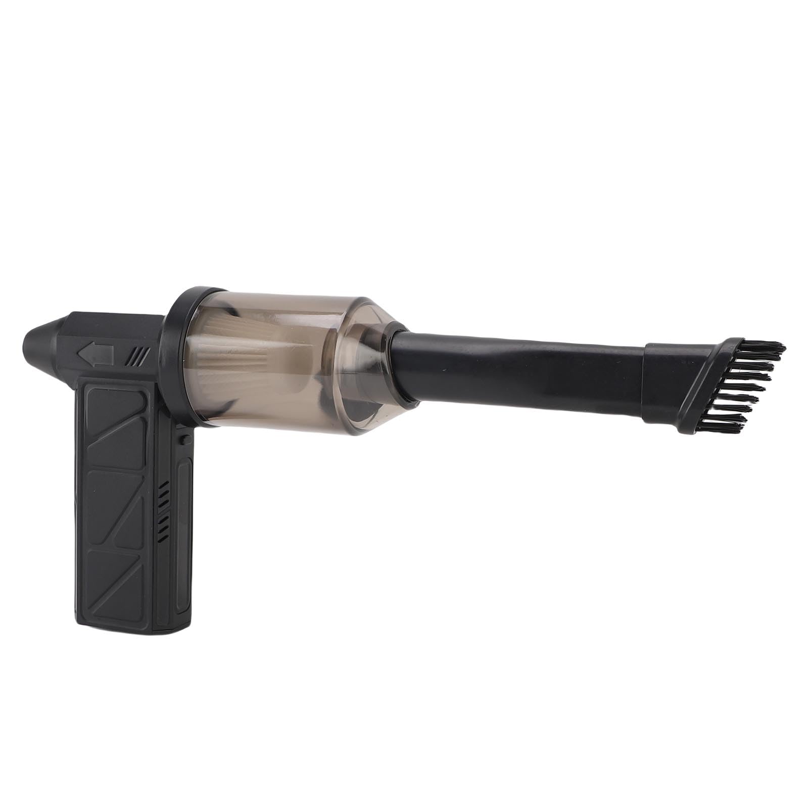 Zunate Compressed Air Duster, 4 Gear Adjustable 130000RPM Electric Air Duster with LED Light, Rechargeable Cordless Dust Blower for Keyboard, Computer, Car, Outdoor