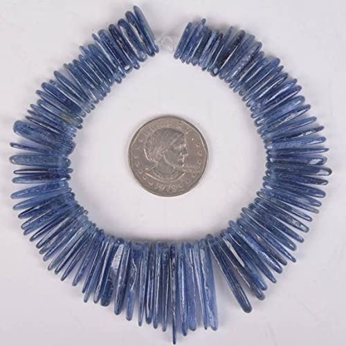 Cyanite bleue en bâtonnets LKBEADS U2293 : donnez un style bohème chic à vos bijoux