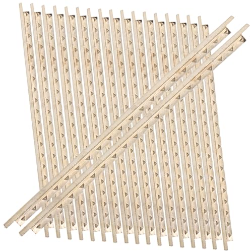 FAVOMOTO Diy Guitar Fretboard Wire Kit 19pcs Classical Guitar Fret Wire Acoustic String Pegs Replacement