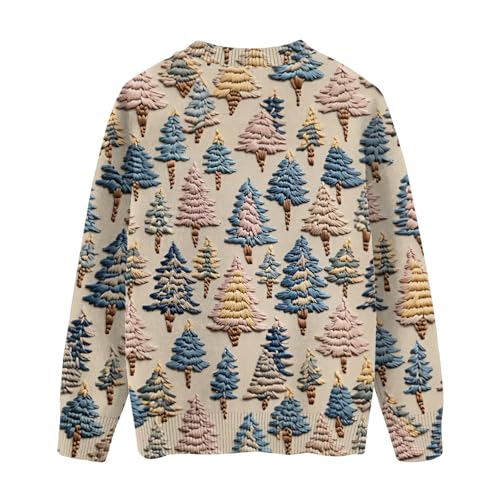 Christmas Sweater For Boys And Girls Crewneck Funny Xmas Print Sweatshirts Fall Winter Tops Long Sleeve Cute Sweaters3