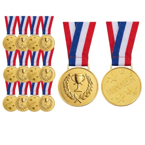 Fintoriel 2-Inch Gold Metal Award Medals