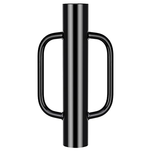 Miniatura 8 de Gtongoko Poste en T de 12 libras con asas, poste de valla resistente, para postes en T, canal U, poste de metal y poste de señal, herramienta de