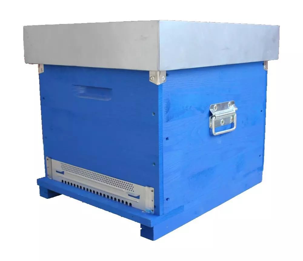 Arnia per Api - Arnia Cubo (Box) - Dadant Blatt - 10 favi - Arnia Api - Apicoltura Assemblata Colorata