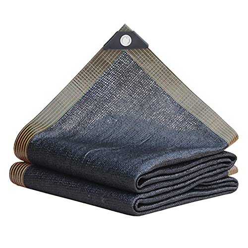 Filet D'ombrage Cryptage Soleil Maille écran Solaire Jardin Extérieur Anti-UV écran Solaire Ombre Voiles écran Solaire Ombre Tissu Net pour Plante Serre Voiture(Size:2x2m) Cover