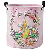 💕 Conception pliable: le panier à linge peut être facilement replié pour économiser de l'espace lorsqu'il n'est pas utilisé, idéal pour les dortoirs universitaires, le camping, les appartements, l'utilisation de l'hôtel, les pépinières de bébés et la salle de services publics.