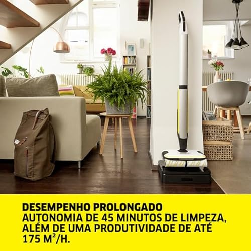 Limpadora de Piso Kärcher FC 7 Bateria - 4 em 1