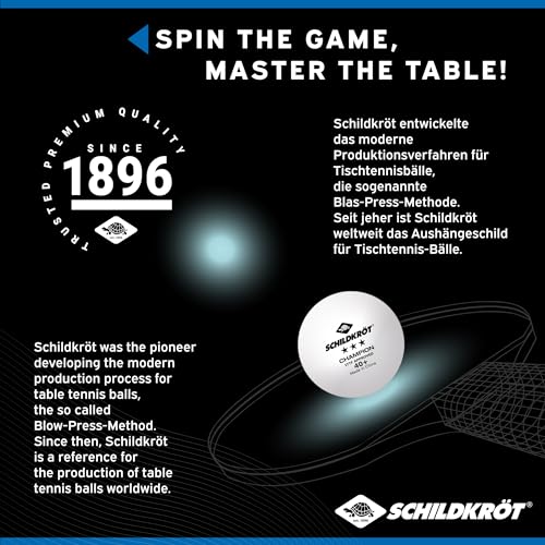 Image of Schildkrot Champion 3 * 40+ Table Tennis Ball (3 Balls Can)