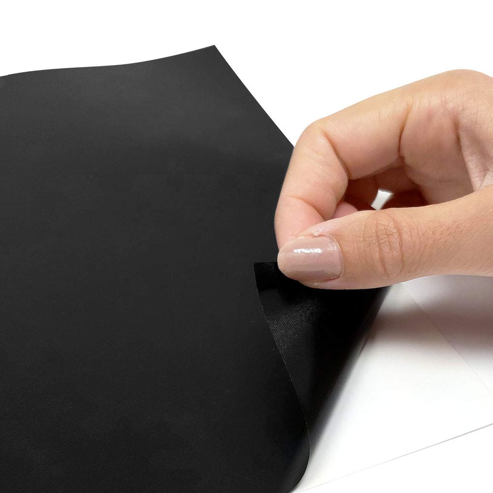 alkor DecoDesign Furniture Adhesive Protective Film, Matt Black, 45 cm x 2 mt