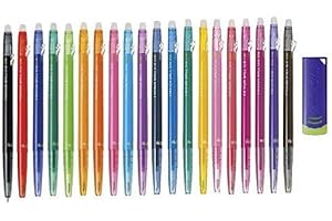 FriXion Ball Slim 038 Retractable Erasable Gel Ink Pen, Extra Fine Point