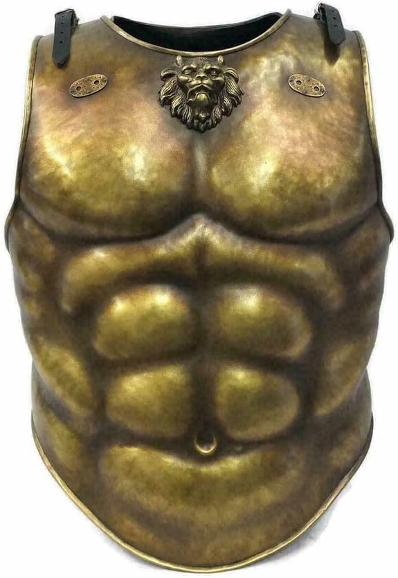 Medieval Chest Jacket Greek Muscle Jacket Antique Armor Muscle Costume.