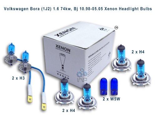 Ampoules de phare de voiture H3 H4 W5W effet xénon éclairage blanc
